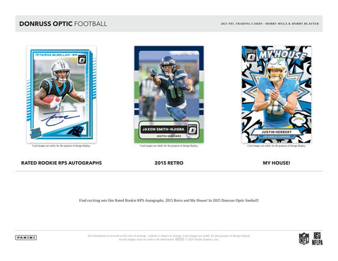 2025 Panini Donruss Optic Football Hobby Mega