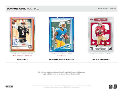 2025 Panini Donruss Optic Football Mega