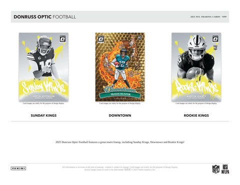 2025 Panini Donruss Optic Football Mega