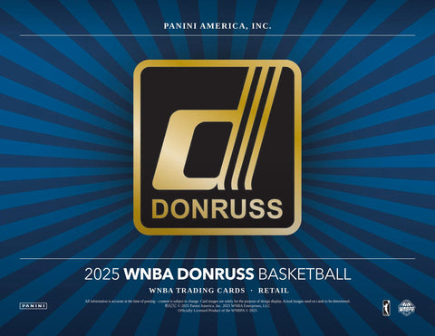 2025 Panini Donruss WNBA Basketball Mega