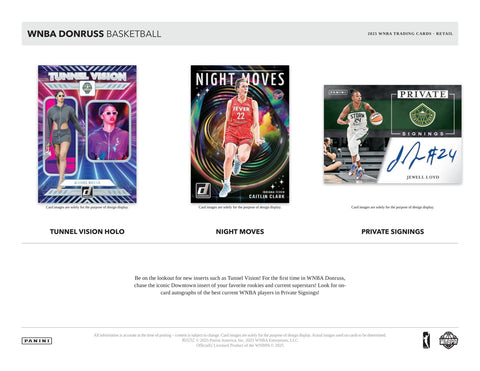 2025 Panini Donruss WNBA Basketball Mega