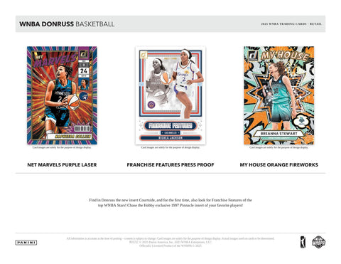 2025 Panini Donruss WNBA Basketball 6-Pack Blaster