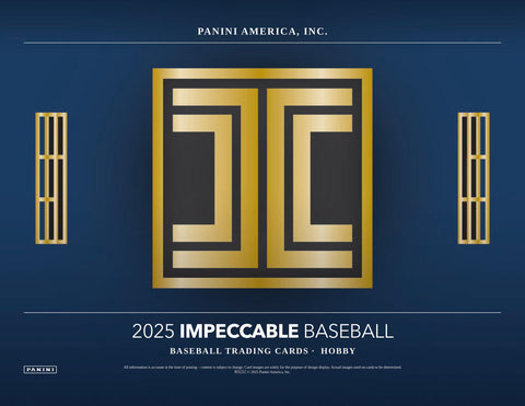 2025 Panini Impeccable Baseball Hobby