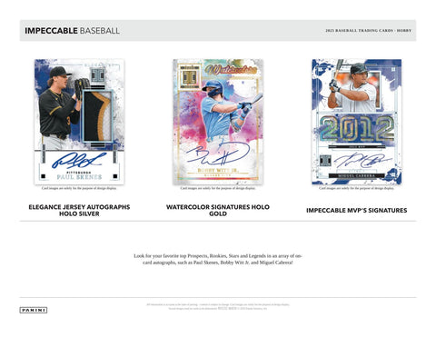 2025 Panini Impeccable Baseball Hobby