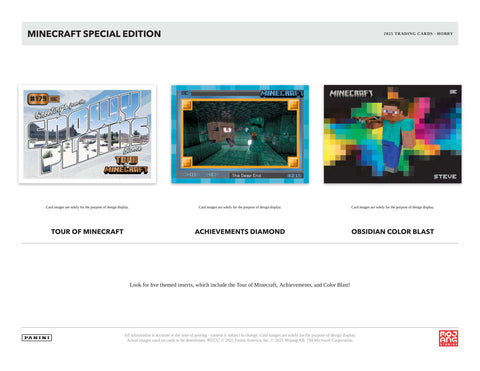 Minecraft Special Edition Hobby (Panini 2025)