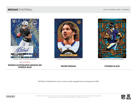 2025 Panini Mosaic Football No Huddle