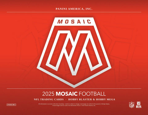 2025 Panini Mosaic Football Hobby Mega
