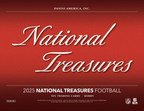 2025 Panini National Treasures Football Hobby