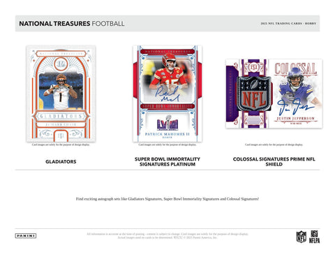 2025 Panini National Treasures Football Hobby