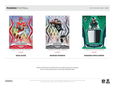 2025 Panini Phoenix Football Hobby