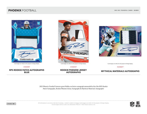 2025 Panini Phoenix Football Hobby