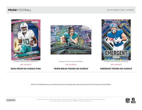 2025 Panini Prizm Football No Huddle