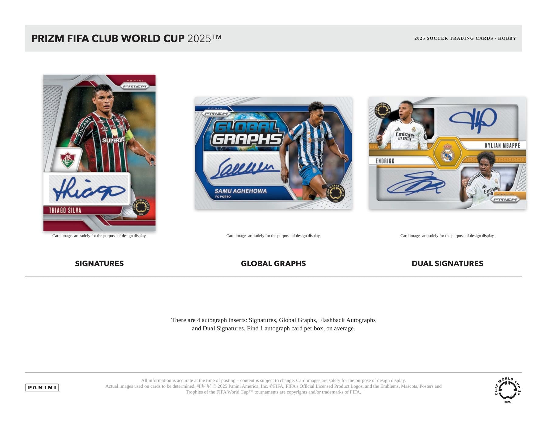 2025 Panini Prizm FIFA World Cup Hobby Box»