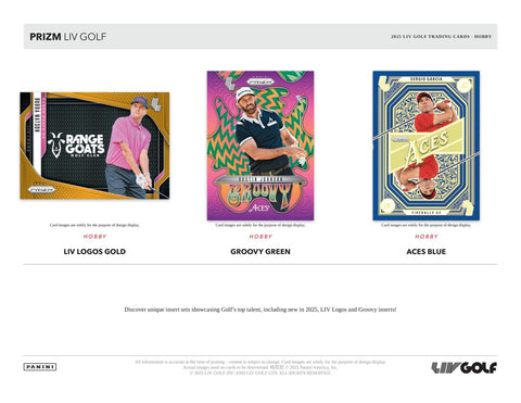 2025 Panini Prizm LIV Golf Hobby