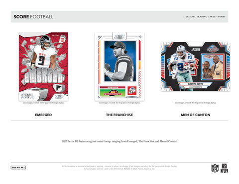2025 Panini Score Football Hobby
