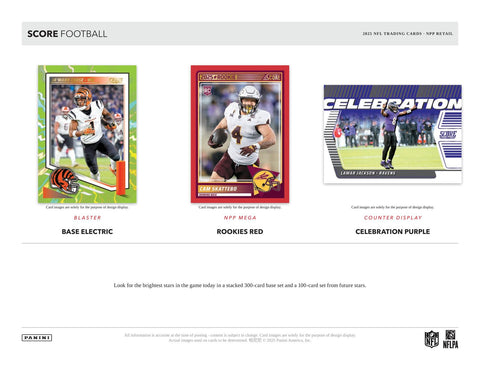 2025 Panini Score Football Retail 24-Pack