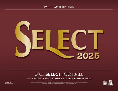 2025 Panini Select Football 6-Pack Hobby Blaster