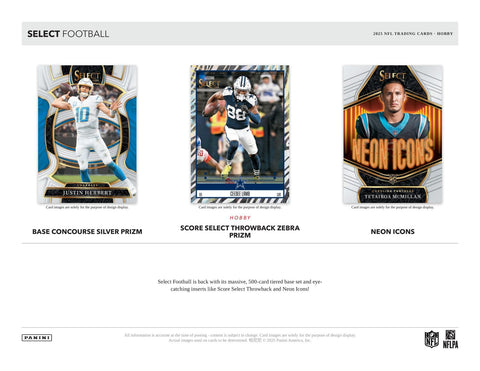 2025 Panini Select Football Hobby