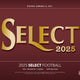 2025 Panini Select Football 6-Pack Blaster
