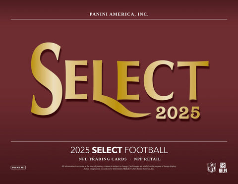 2025 Panini Select Football 6-Pack Blaster