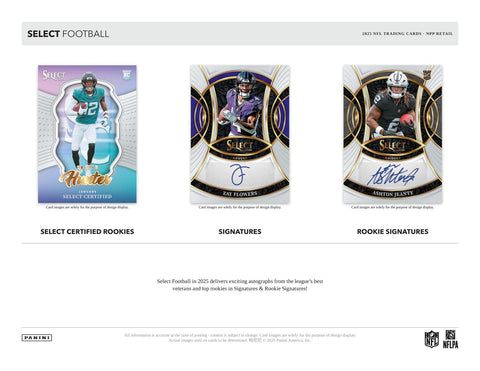 2025 Panini Select Football 6-Pack Blaster