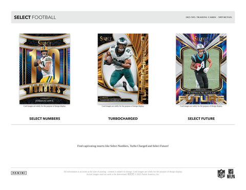 2025 Panini Select Football 6-Pack Blaster