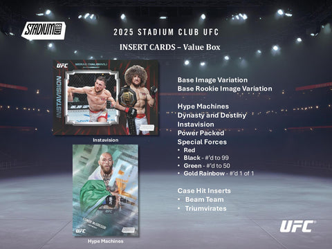 2025 Topps Stadium Club UFC 6-Pack Blaster