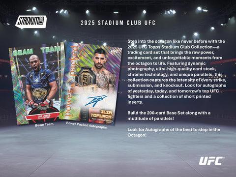 2025 Topps Stadium Club UFC Mega