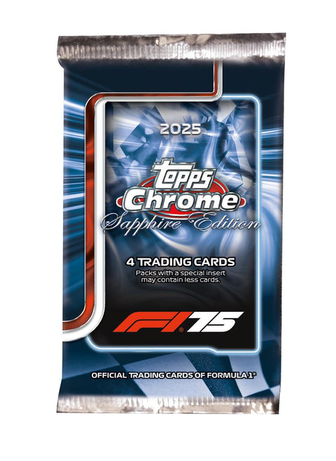 2025 Topps Chrome F1 Formula 1 Sapphire Edition