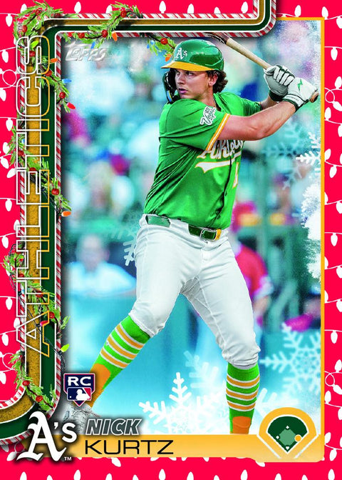 2025 Topps Holiday Baseball Tin