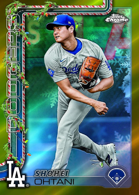 2025 Topps Holiday Baseball Tin
