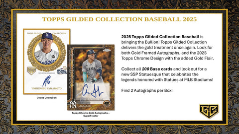 2025 Topps Gilded Collection Baseball Hobby