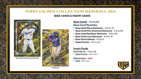 2025 Topps Gilded Collection Baseball Hobby