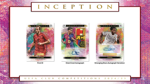 2024/25 Topps Inception UEFA Club Competitions Soccer Hobby (Presell)