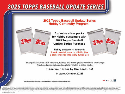 2025 Topps Update Series Baseball Hobby