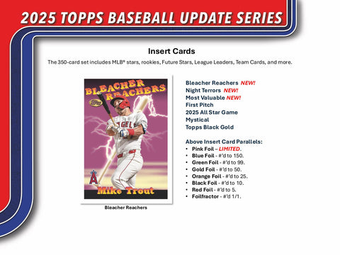 2025 Topps Update Series Baseball Hobby