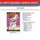 2025 Topps Update Series Baseball Hobby Jumbo