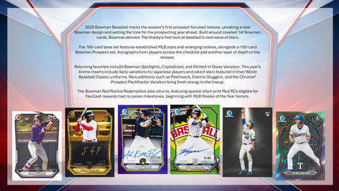 2026 Bowman Baseball Delight