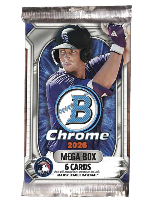 2026 Bowman Chrome Baseball Mega