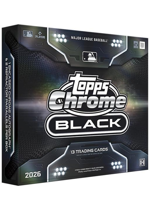 2026 Topps Chrome Black Baseball Hobby