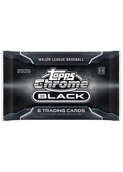 2026 Topps Chrome Black Baseball Hobby