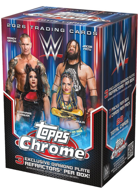 2026 Topps Chrome WWE Wrestling Blaster
