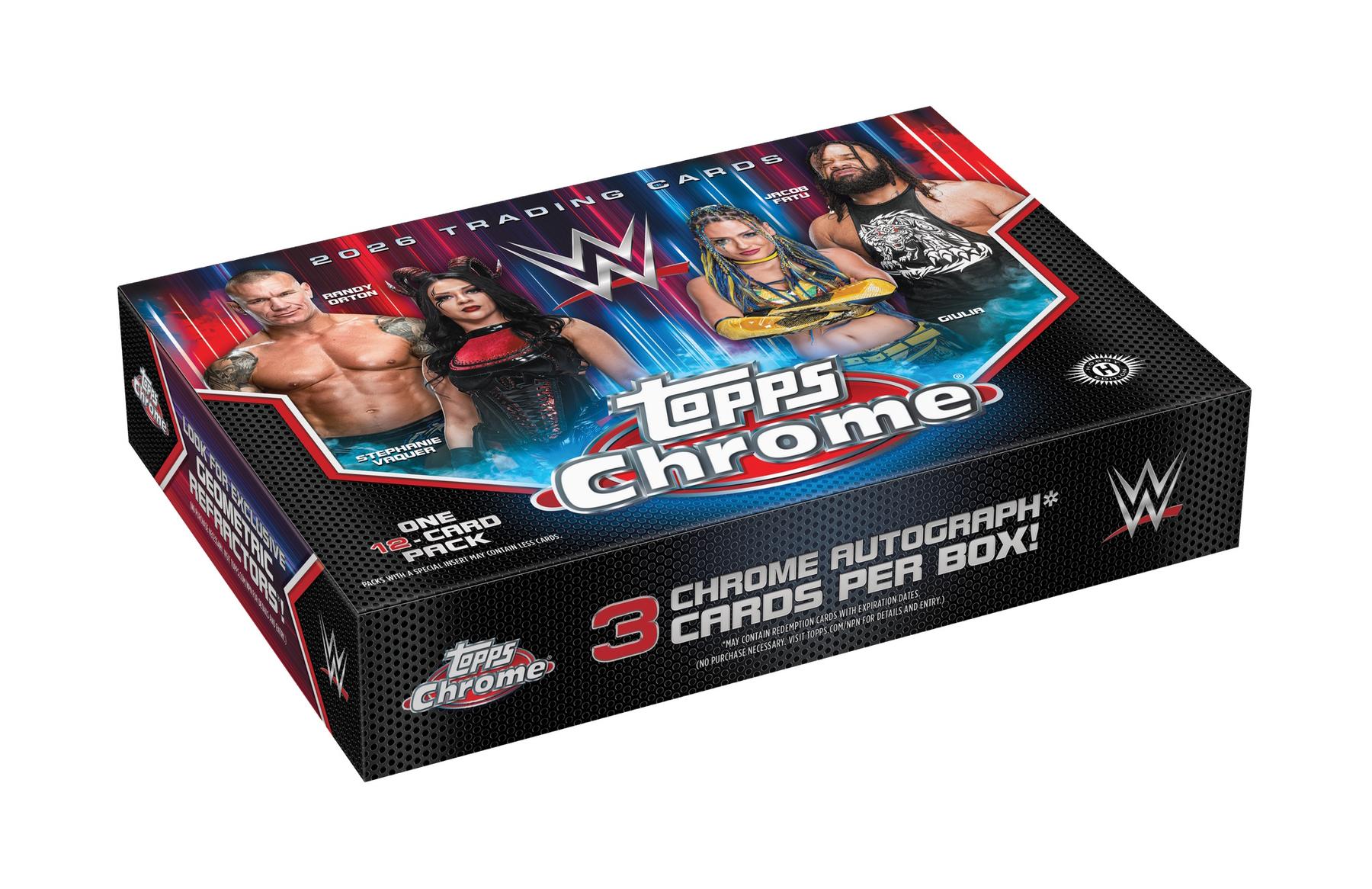 2026 Topps Chrome WWE Wrestling Delight