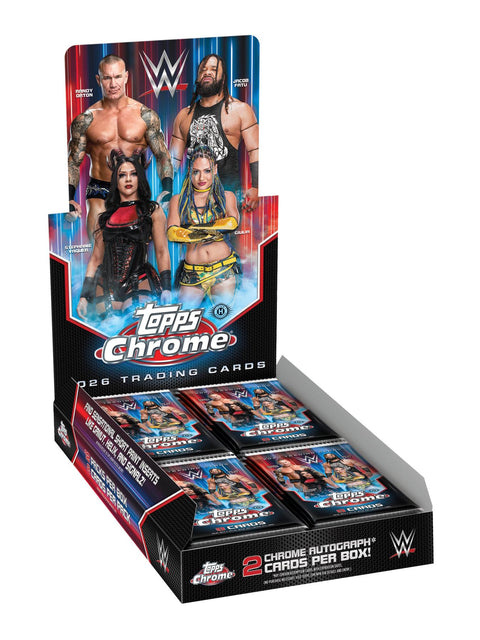 2026 Topps Chrome WWE Wrestling Hobby