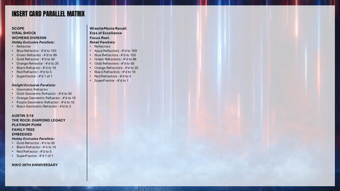 2026 Topps Chrome WWE Wrestling Blaster