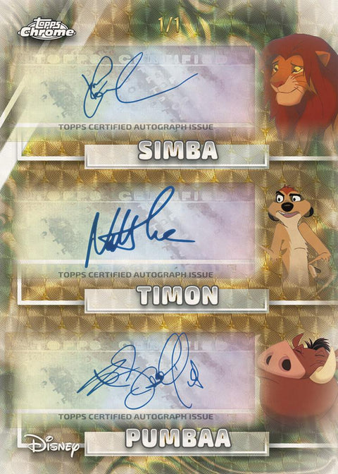 2026 Topps Disney Chrome Mega (Presell)