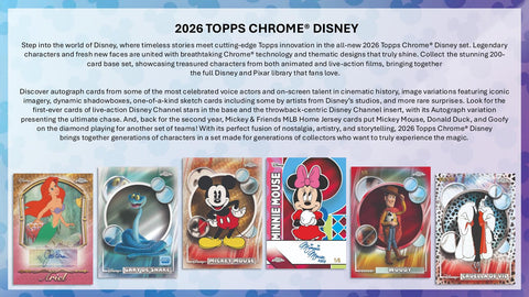 2026 Topps Disney Chrome Mega (Presell)