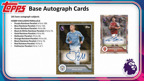 2026/27 Topps Premier League EPL Soccer Hobby (Presell)