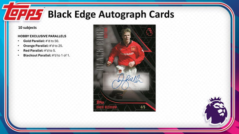 2026/27 Topps Premier League EPL Soccer Hobby (Presell)