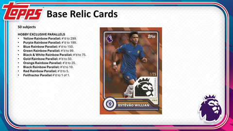 2026/27 Topps Premier League EPL Soccer Hobby (Presell)